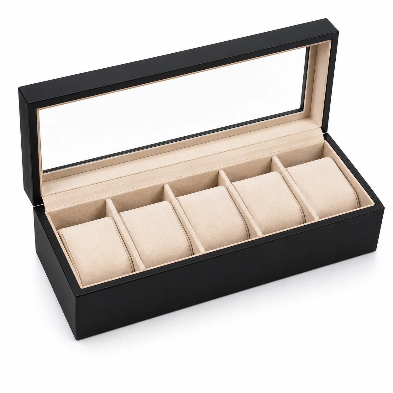 WatchVault™ – Caja Premium para 6 Relojes