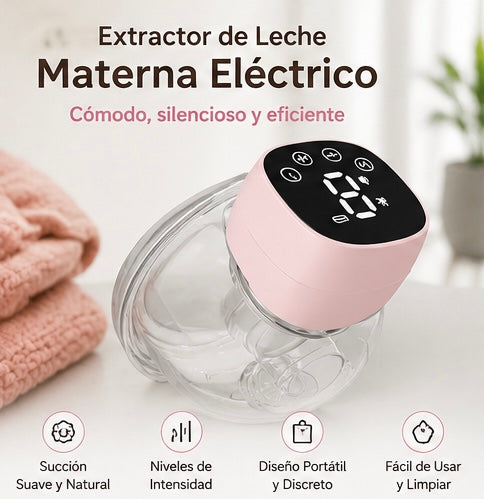 MamáFlow™ – Extractor de Leche Materna Eléctrico Manos Libres