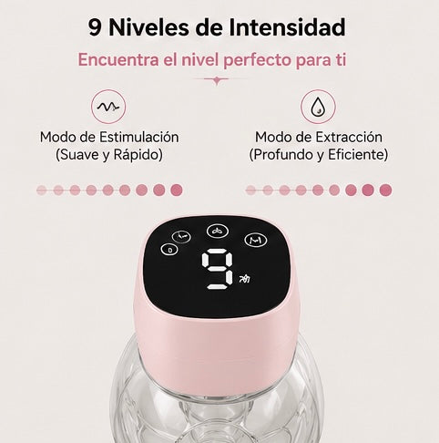 MamáFlow™ – Extractor de Leche Materna Eléctrico Manos Libres