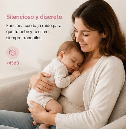 MamáFlow™ – Extractor de Leche Materna Eléctrico Manos Libres