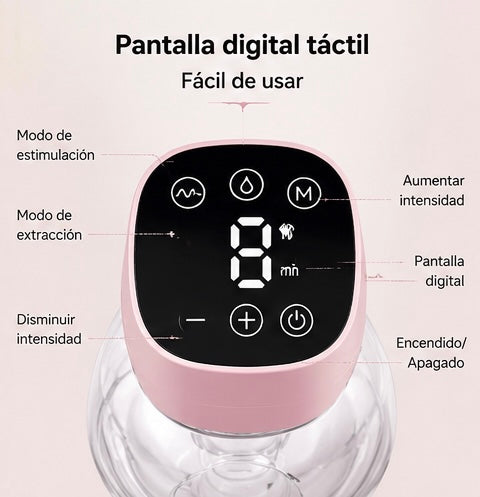 MamáFlow™ – Extractor de Leche Materna Eléctrico Manos Libres