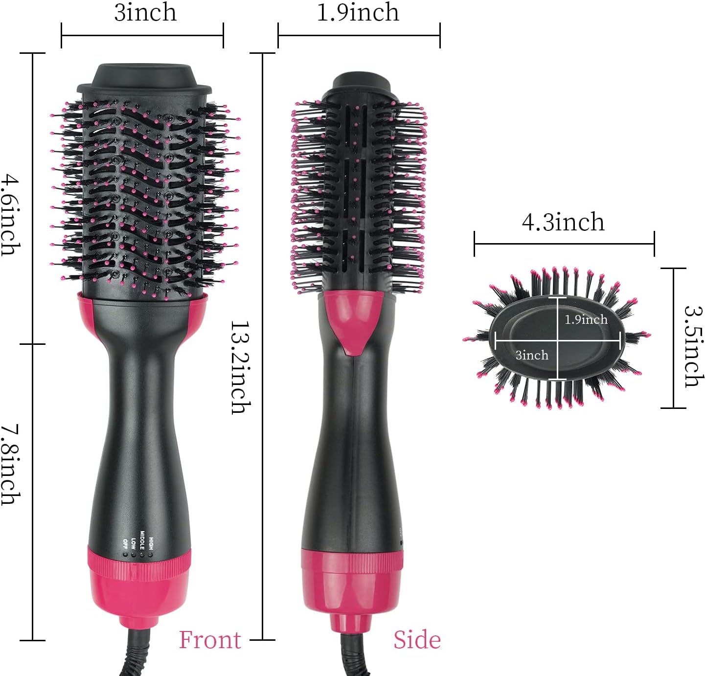 One Step Cepillo Caliente tipo Blower