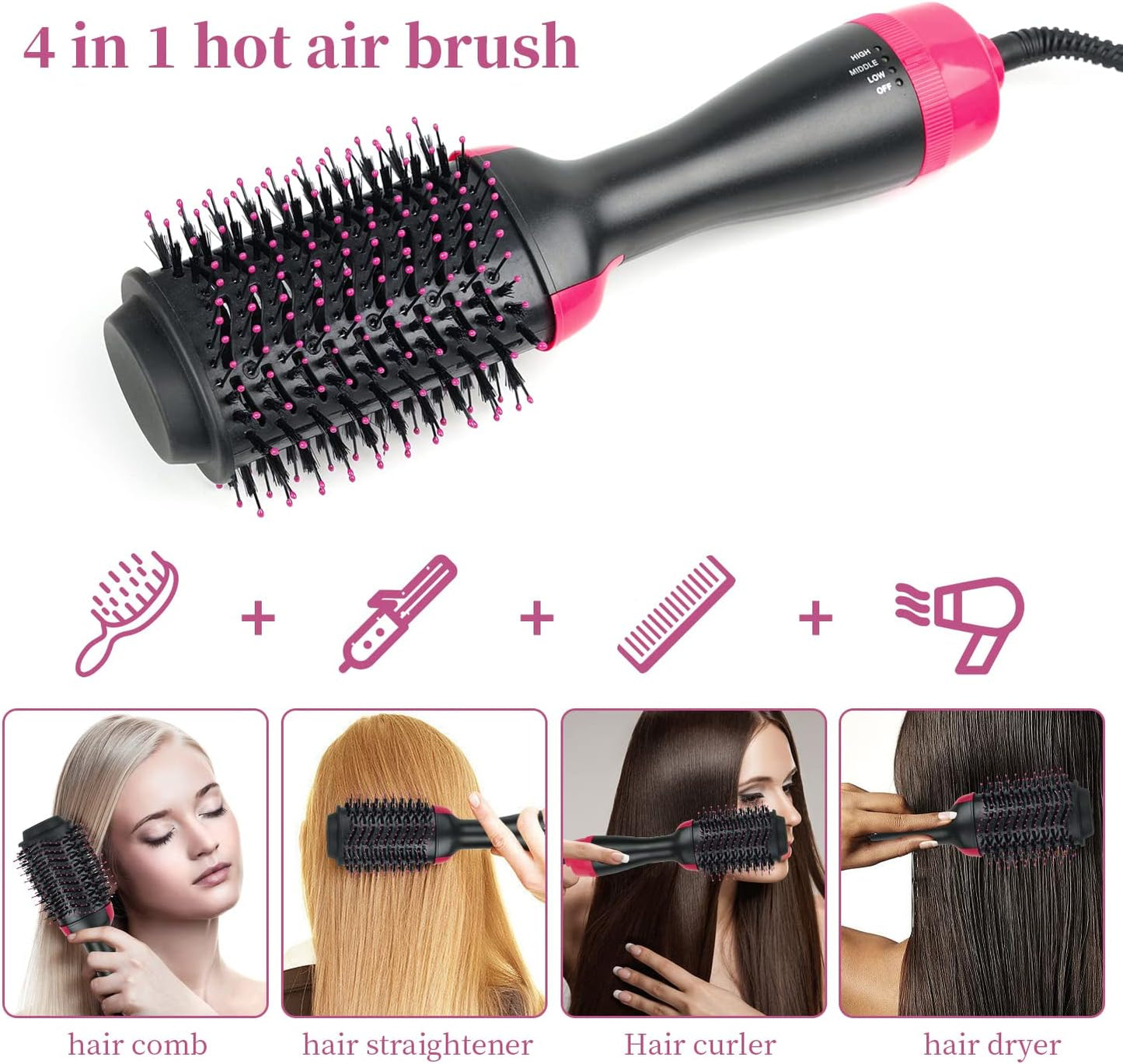 One Step Cepillo Caliente tipo Blower