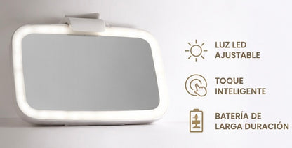 Espejo LED para Auto