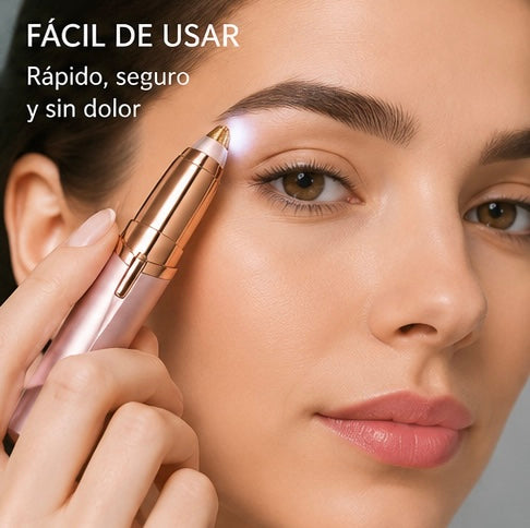 Flawless Brow – Depiladora de Cejas con Luz LED
