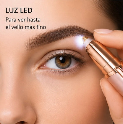 Flawless Brow – Depiladora de Cejas con Luz LED