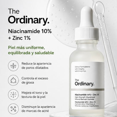 The Ordinary Niacimade 10% + Zinc 1%, Smoothing Serum Vitamina b3