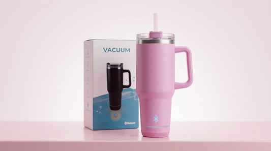 Vaso térmico con agarre y bocina